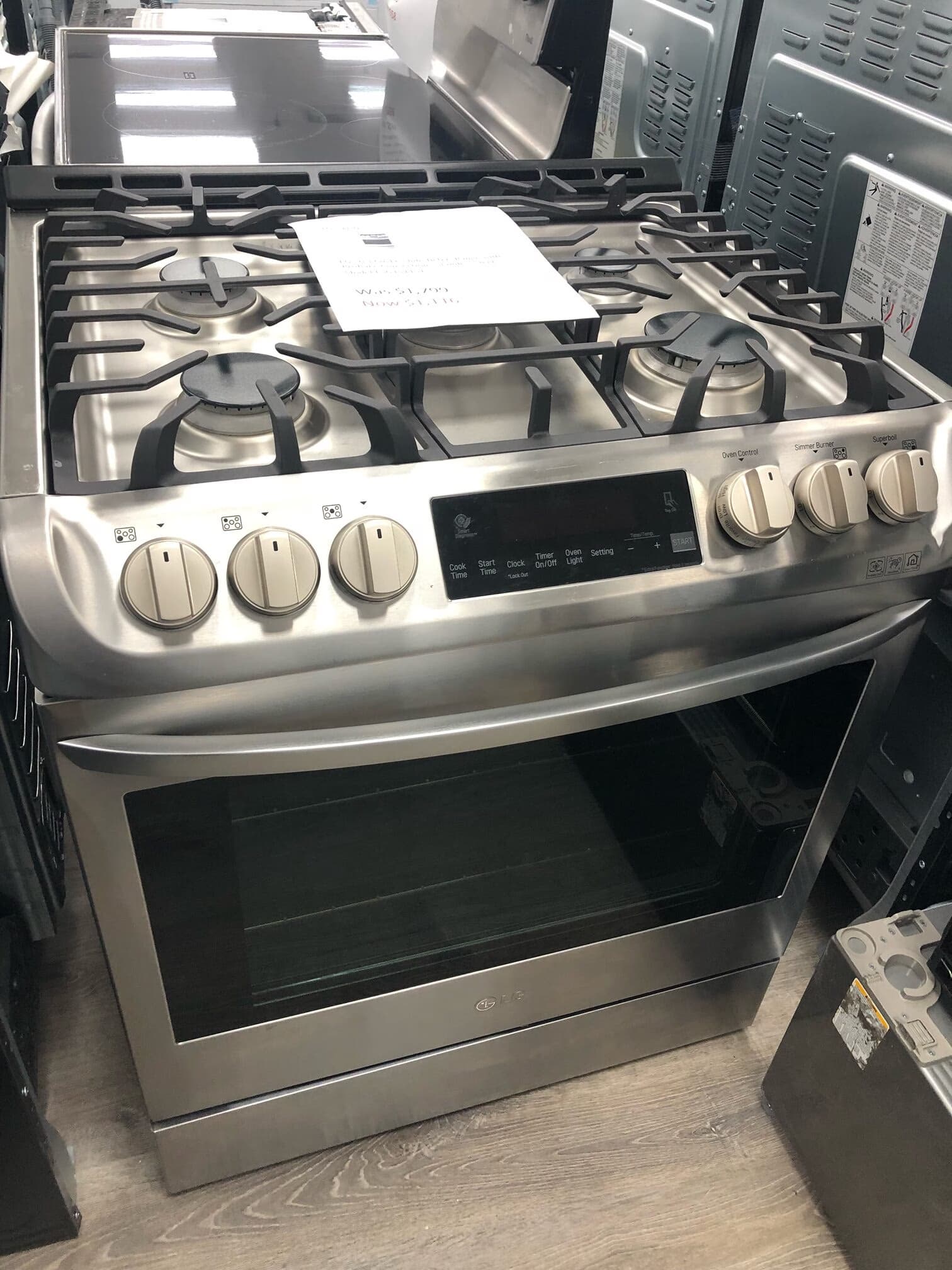 Emberline EG36 36" Pro Gas Range
