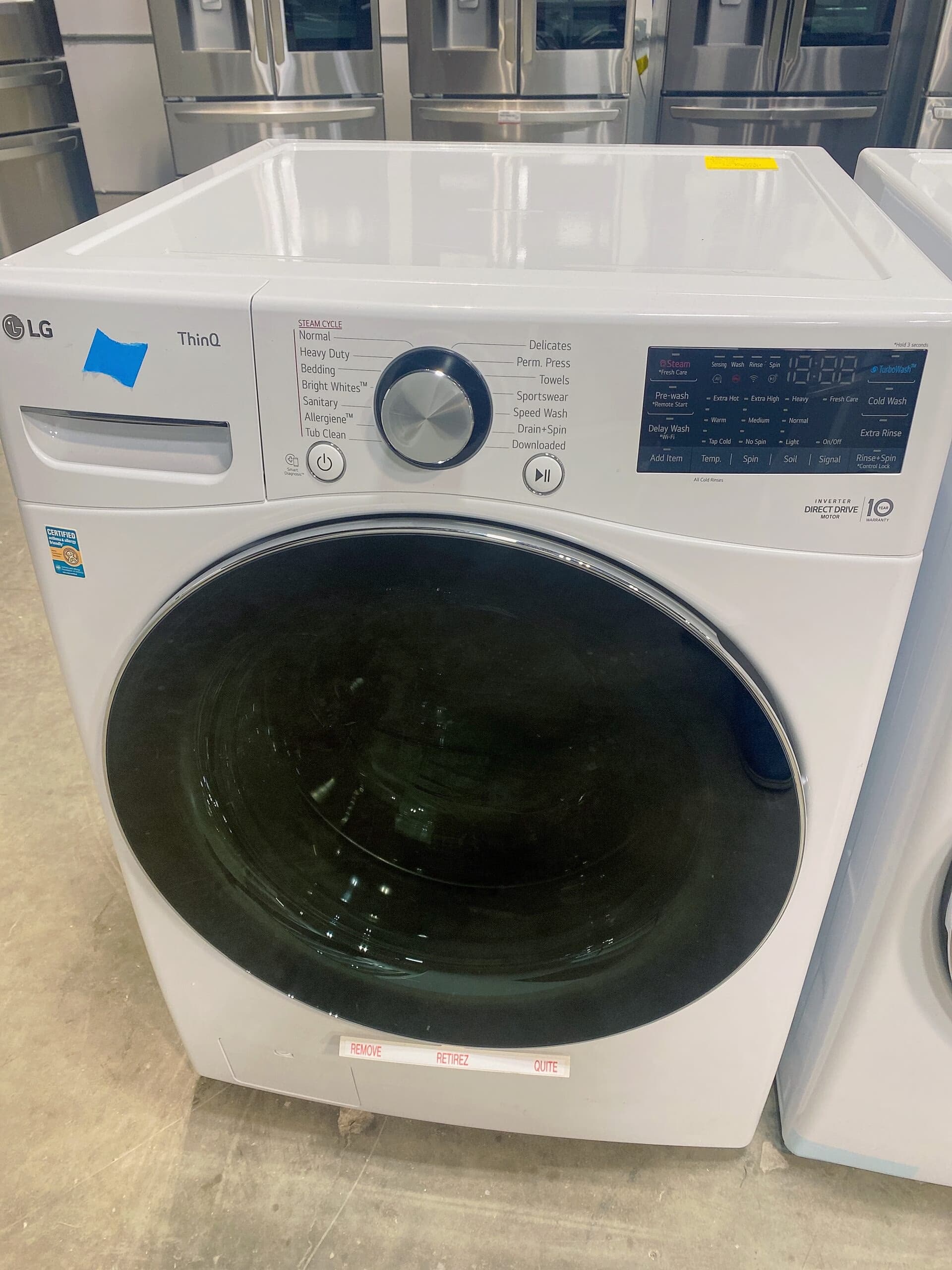 Torrent TFW9 4.8 cu. ft. Front-Load Washer